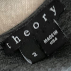 Theory gray work dress